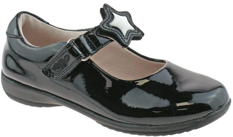 Black Patent Lelli Kelly LK8640 Colourissima G Fit