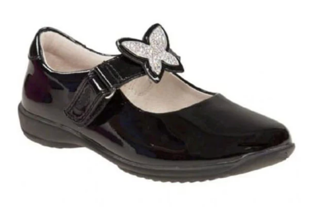 Black Patent Lelli Kelly ANGEL (F-Fit)