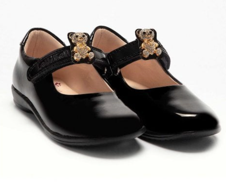Black Patent Lelli Kelly FUZZY
