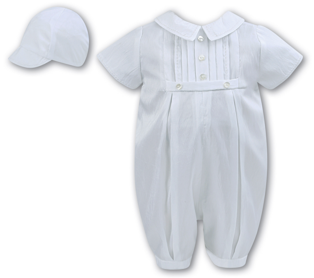 Sarah Louise Boys Romper and Cap 002228