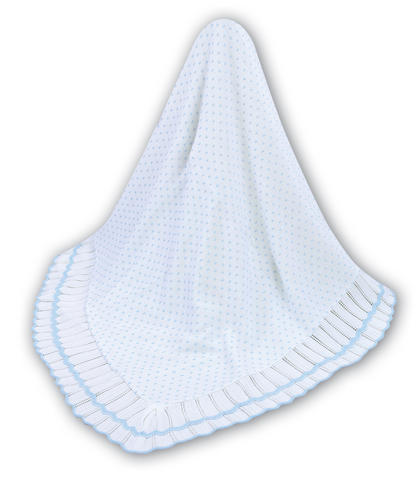 Blue Sarah Louise Shawl 000006