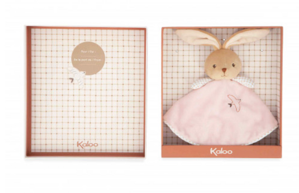 Pink Kaloo Comforter Rabbit