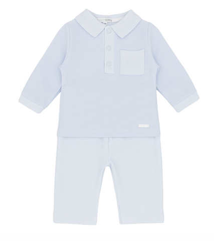 Boys Blues Baby Polo Set BB3227