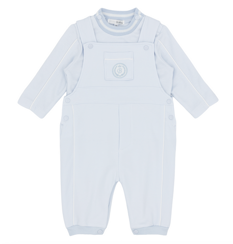 Boys Blues Baby Dungaree Set BB3239