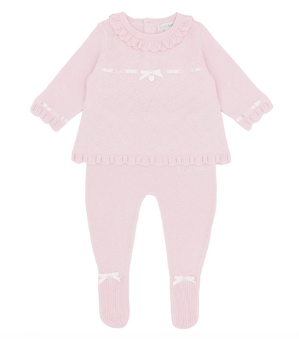 Pink Blues Baby Knitted Set BB3143