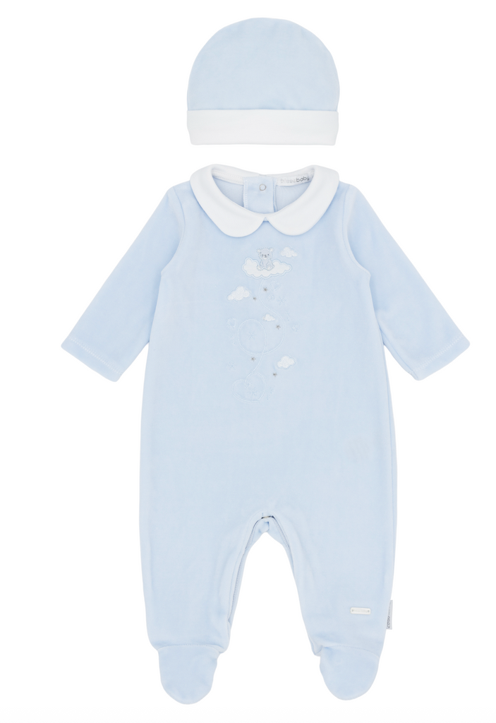 Boys Blues Baby All In One BB3101