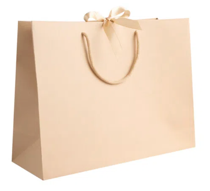 Beige Gift Bag