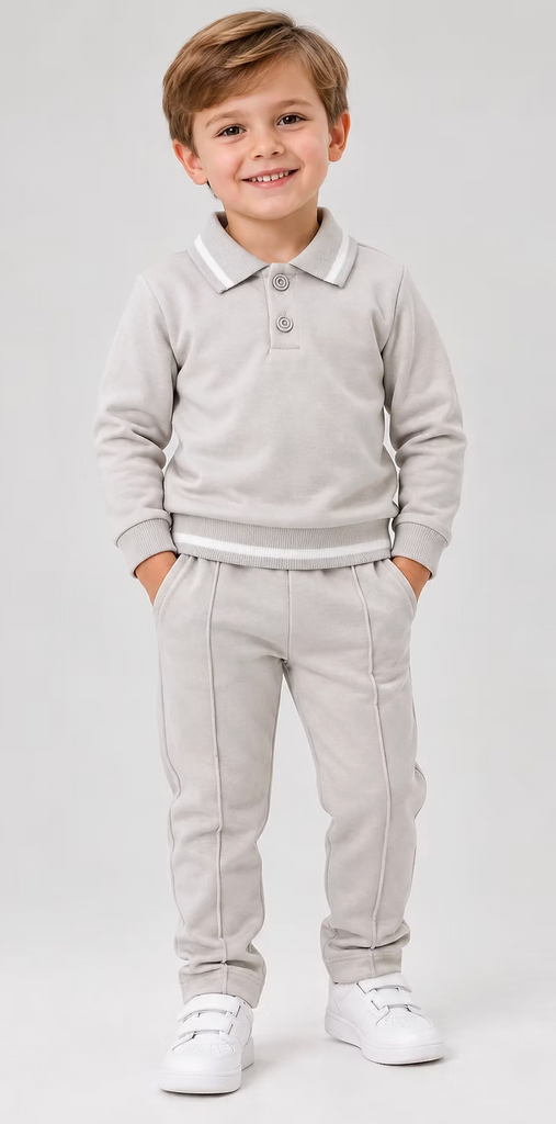 Beige Vivaki Boys Set 8910