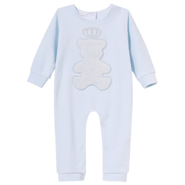 Blue Sofija Teddy Velour 06571
