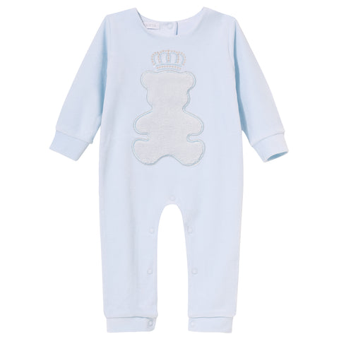 Blue Sofija Teddy Velour 06571