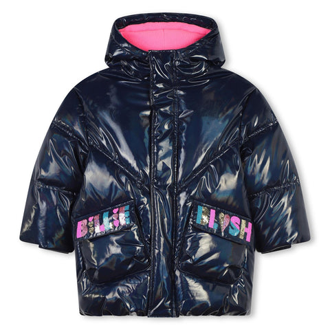 Navy Billieblush Puffer Jacket U20651