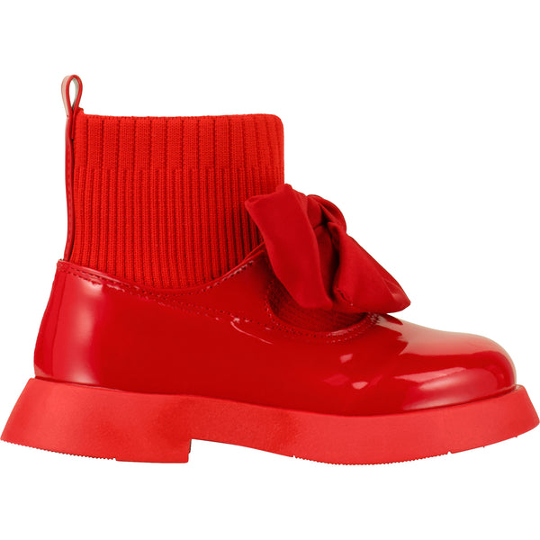 IN STOCK - Red A*Dee Mary Jane Sock Wellie W236101
