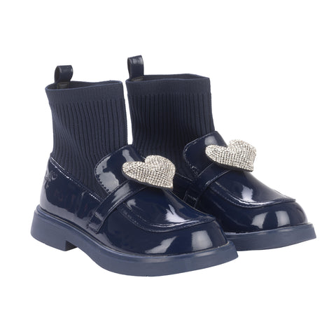 Navy A Dee Mary Jane Wellie W246103