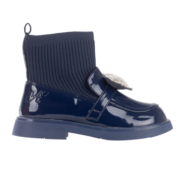 Navy A Dee Mary Jane Wellie W246103