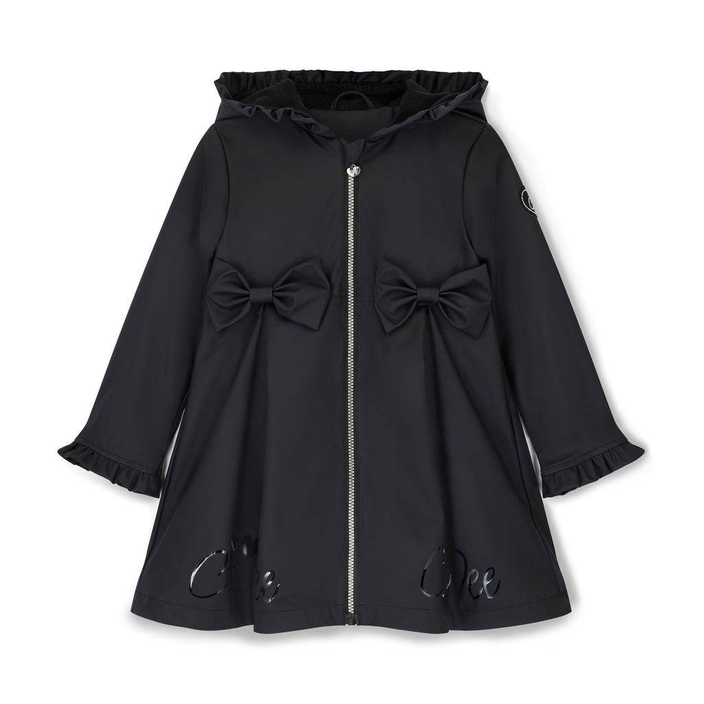 Black A Dee Nova School Raincoat - PRE ORDER