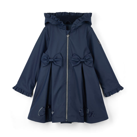 Navy A Dee Nova School Raincoat - PRE ORDER