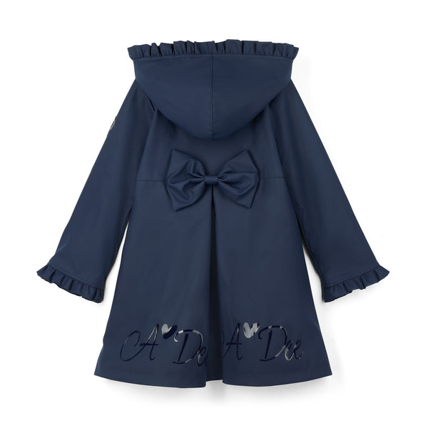Navy A Dee Nova School Raincoat - PRE ORDER