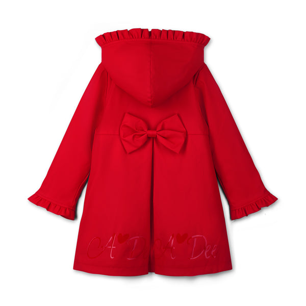 Red A Dee Nova School Raincoat - PRE ORDER
