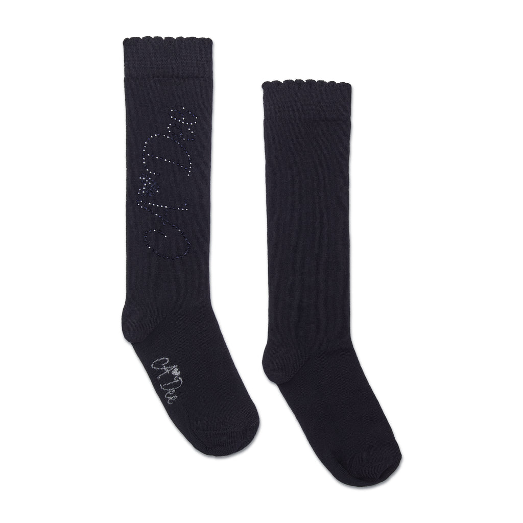 Black ADee Seren School Socks - PRE ORDER