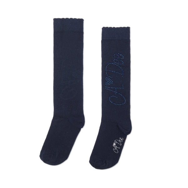 Navy ADee Seren School Socks - PRE ORDER