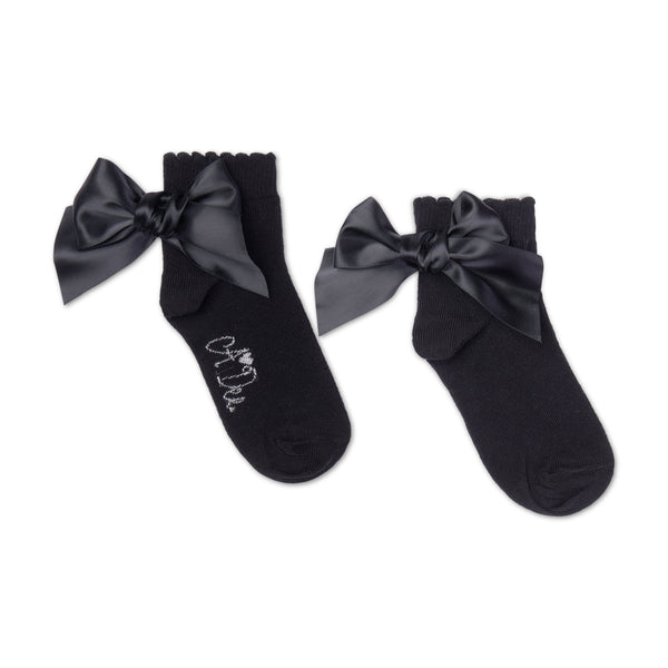 Black ADee Cara School Socks - PRE ORDER