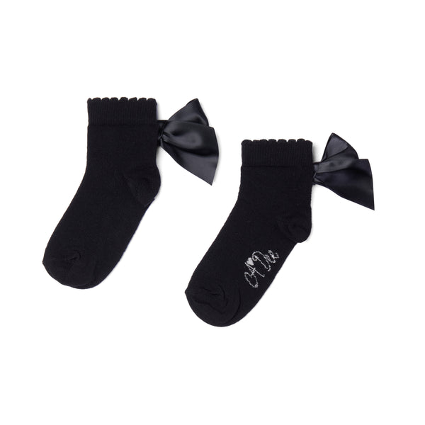 Black ADee Cara School Socks - PRE ORDER