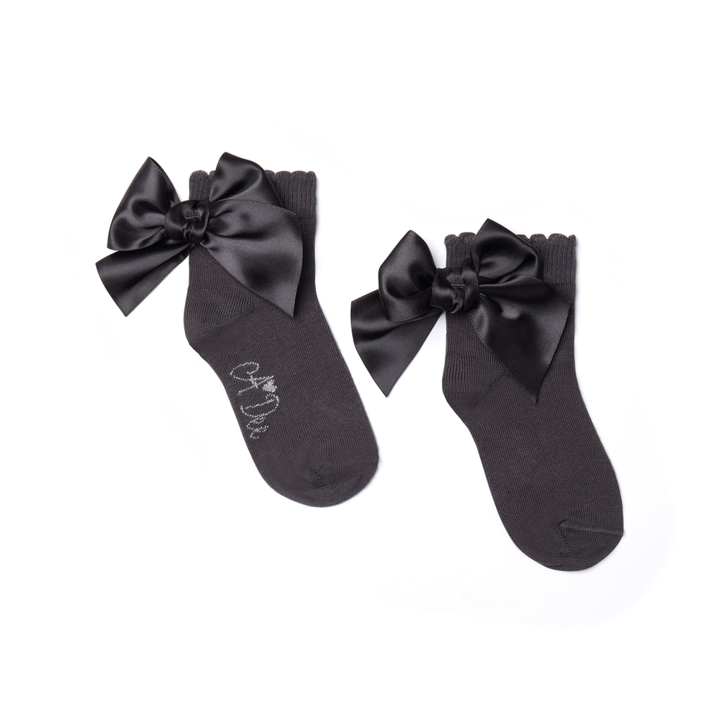 Grey ADee Cara School Socks - PRE ORDER