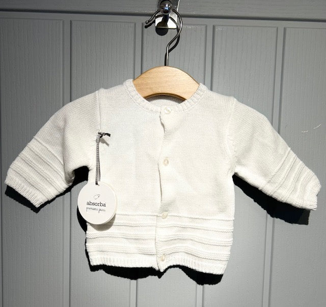 White Absorba Cardigan