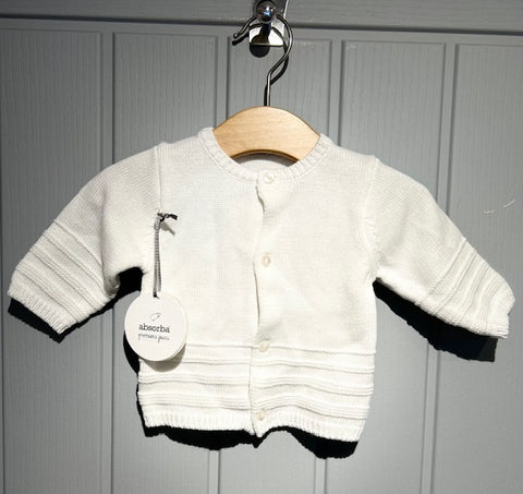 White Absorba Cardigan