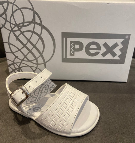 Pex Georgetta White Shoe