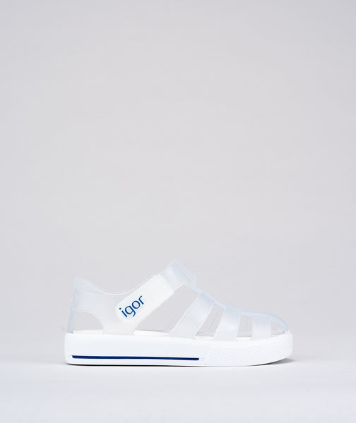 White IGOR Velcro Shoe S10171