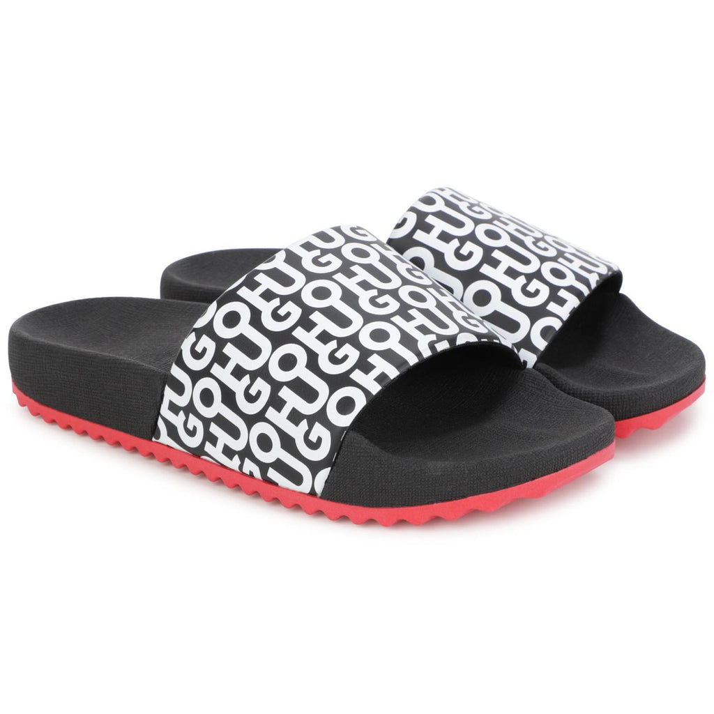 Kids hugo boss on sale sliders