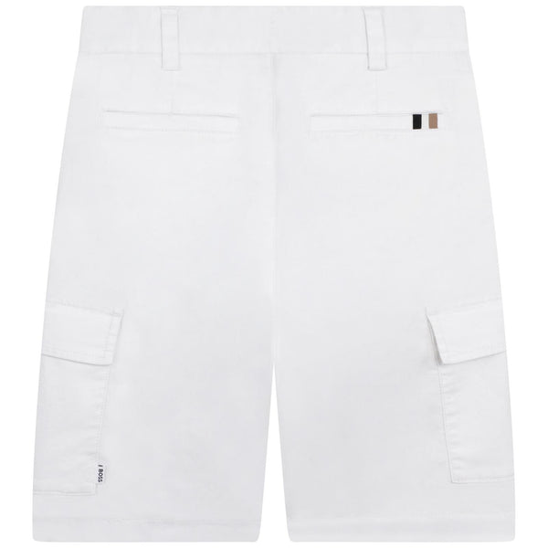White BOSS Shorts J24814
