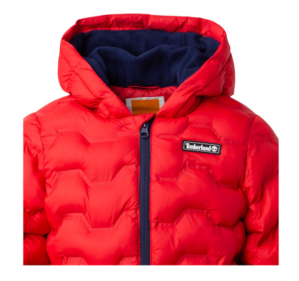 Red Timberland Puffer T26572