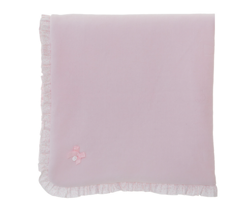 Pink Patachou Velour Baby Blanket 33022