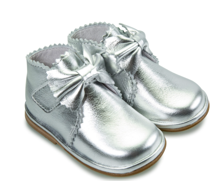 Borboleta Sharon Boot - Silver Leather
