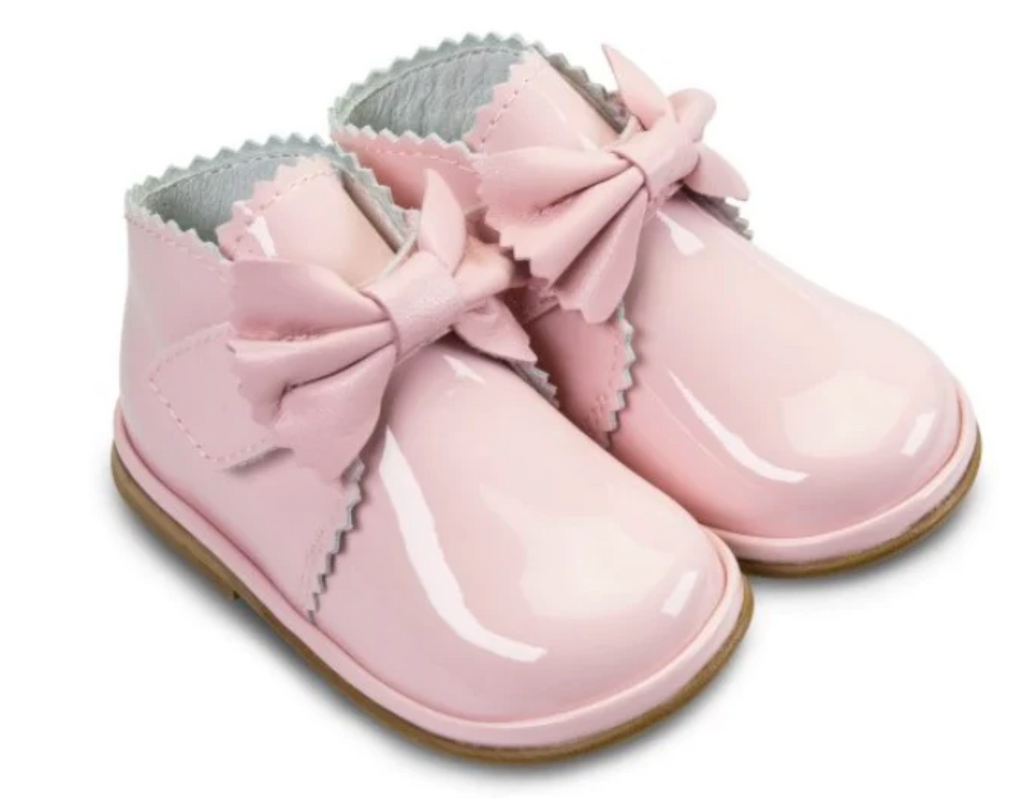 Borboleta Sharon Boot - Pink Patent