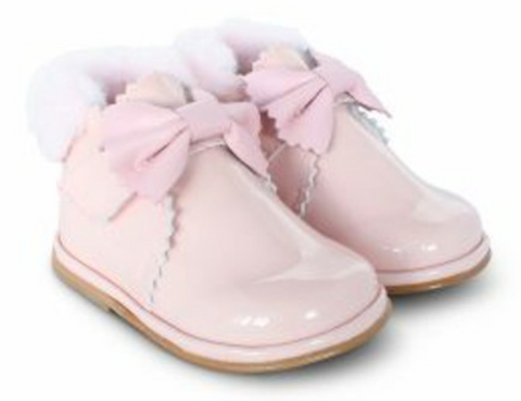 Borboleta Shania Boot - Pink Patent