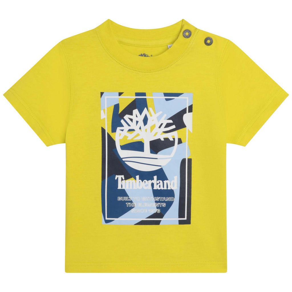 Yellow Timberland Tee-Shirt T05K88