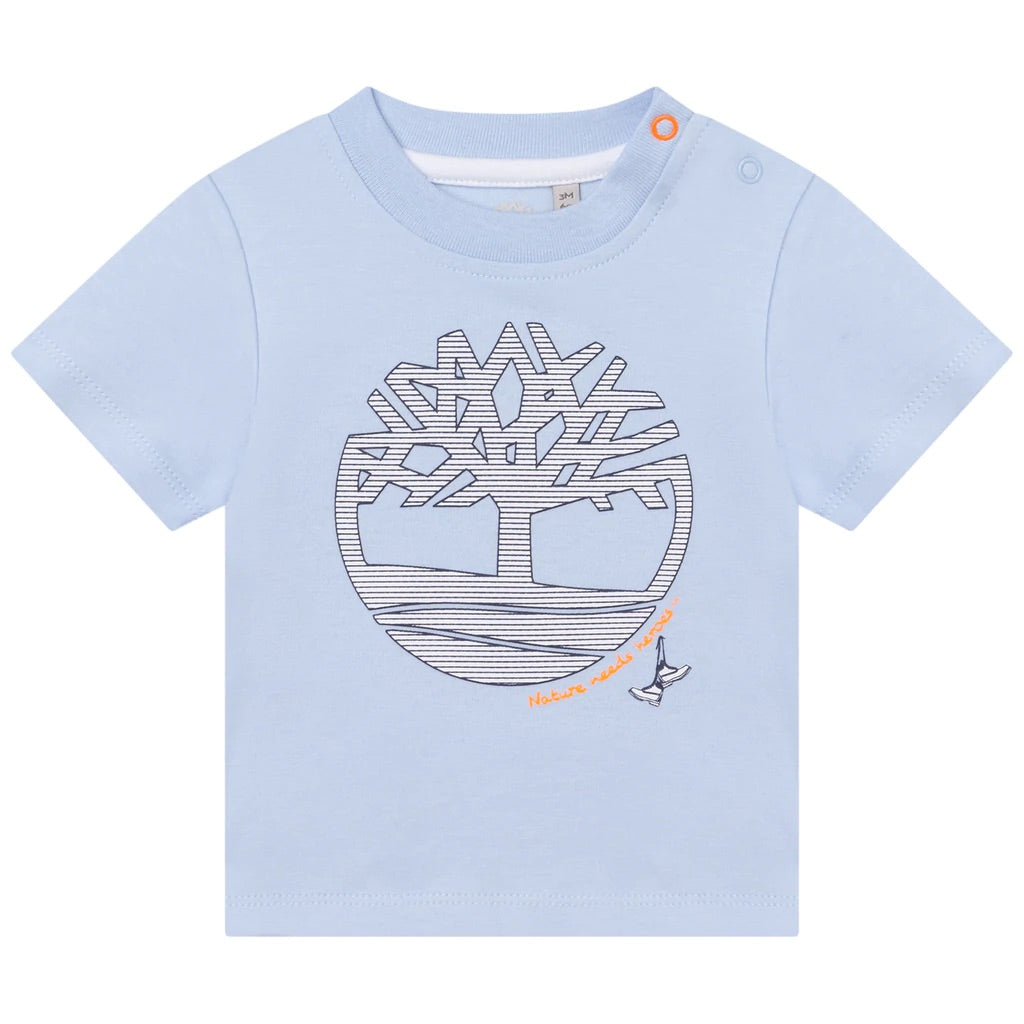 Pale Blue Timberland Tee T95918