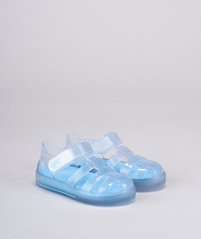 Clear and Blue Igor Shoes S10248